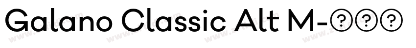 Galano Classic Alt M字体转换